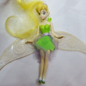 Disney‎ Fairies Tinkerbell With Pixie Dust Wings, Green Clothing
